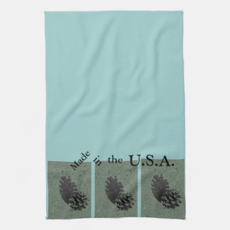 Green & Made in the USA Towel