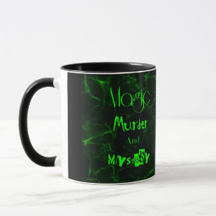 Green Magic Murder and Mystery Mug