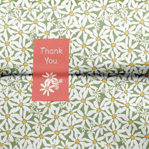Green - Make My Daisy Tissue Paper