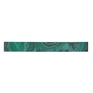 Green Malachite Stone Satin Ribbon