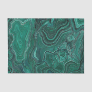 Green Malachite Stone Tissue Paper