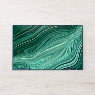 Green Malachite Texture  HP Laptop Skin