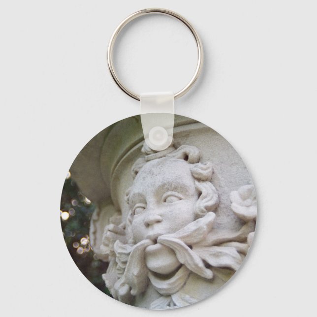 Green Man Keychain (Front)