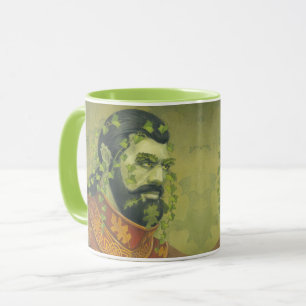 Green Man Knight Mug