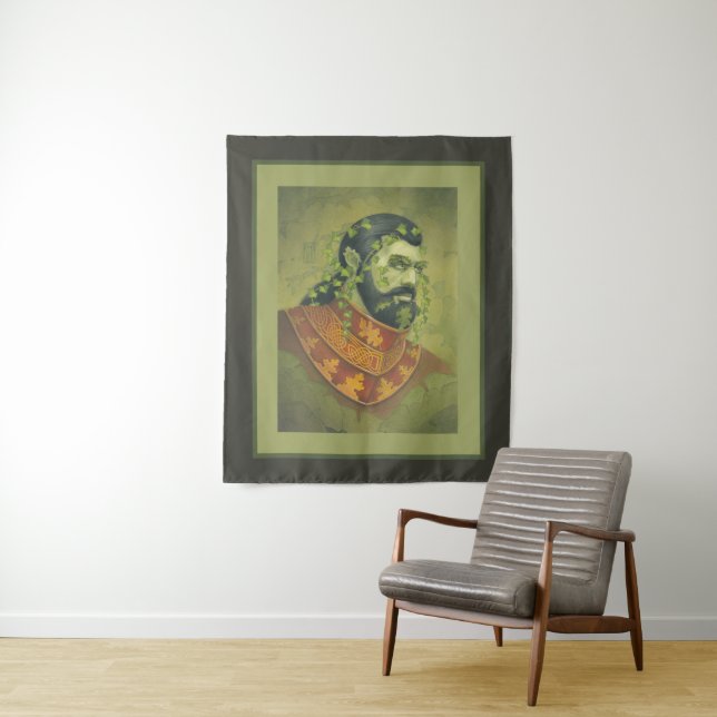 Green Man Knight Tapestry (In Situ)