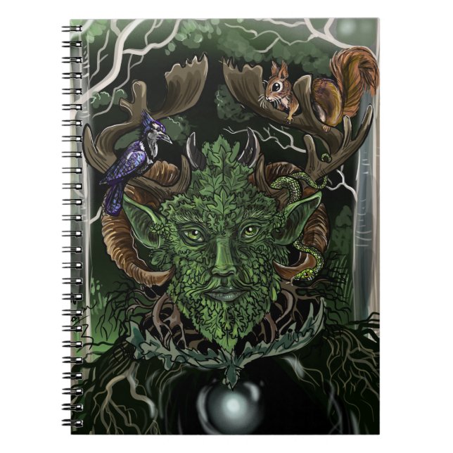 Green Man~ notebook (Front)