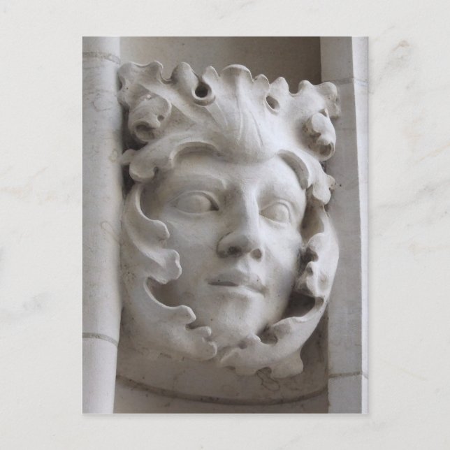 Green Man Postcard - Canterbury (Front)