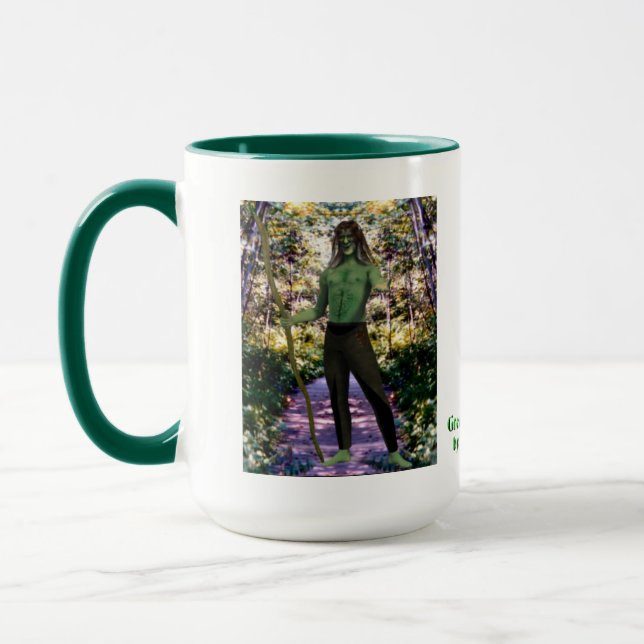 Green Man’s Welcome Mug (Left)