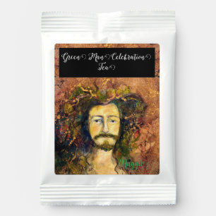 Green Man Tree Spirit Maureen Girard Berries Margarita Drink Mix