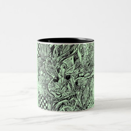 Green Man Wood Spirit Coffee Mug