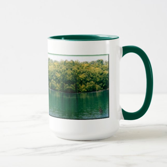Green Man's Point Mug (Right)