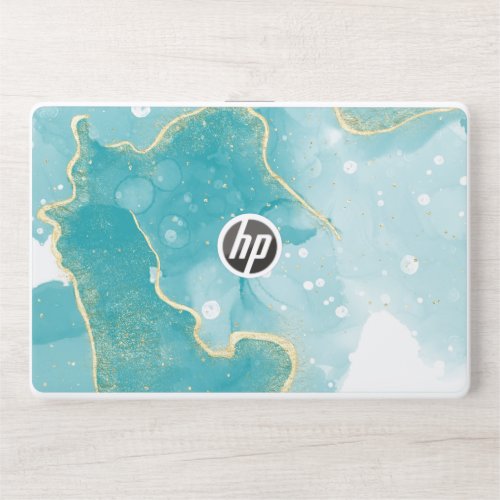 Green Marbel HP Laptop skin 15t15z