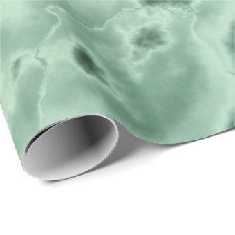 Green Marble 1 Wrapping Paper | Zazzle