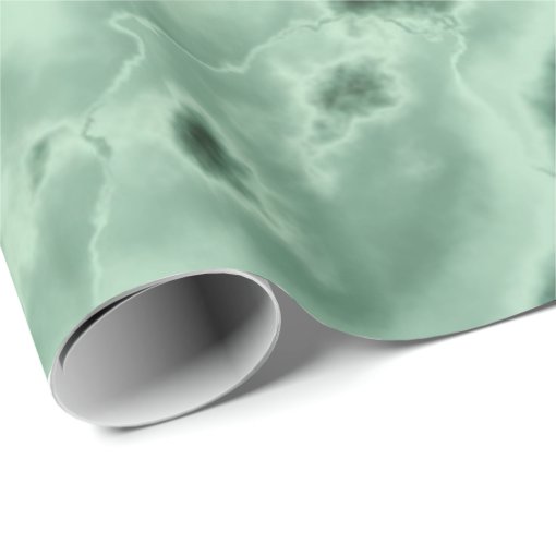 Green Marble 1 Wrapping Paper | Zazzle