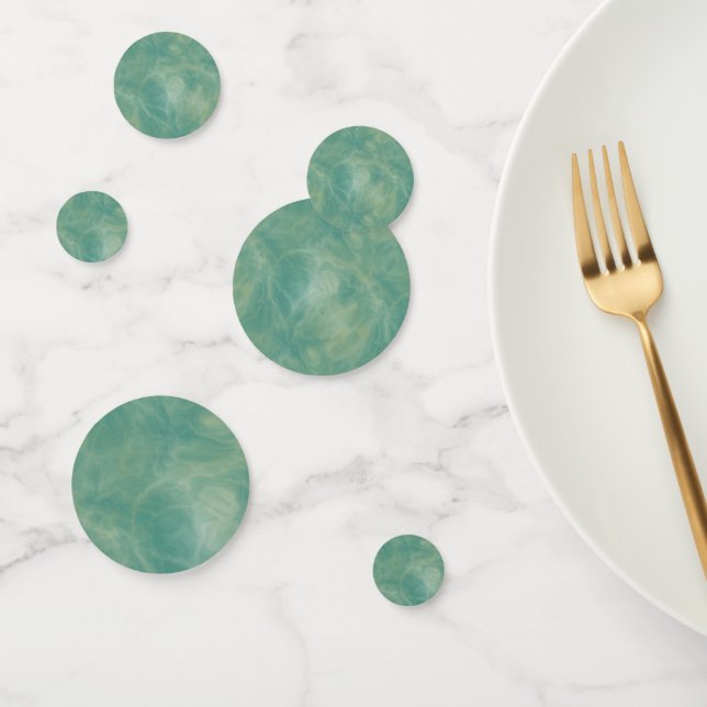 green marble abstract  confetti (Group)