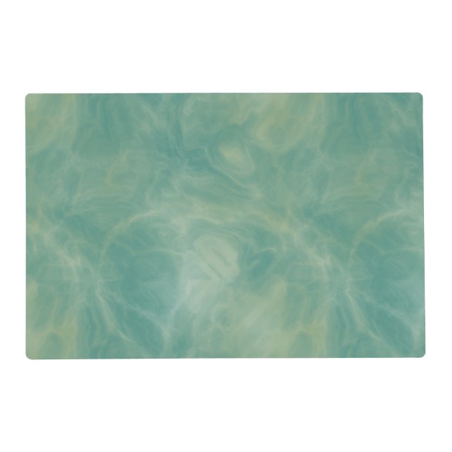 green marble abstract placemat (Front)