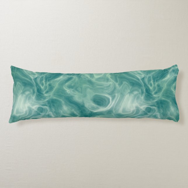 green marble  body pillow (Front)