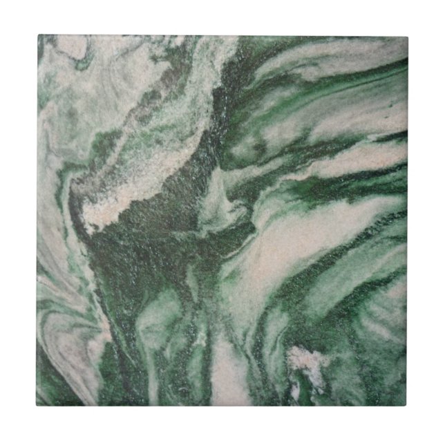green marble ceramic tile (Front)