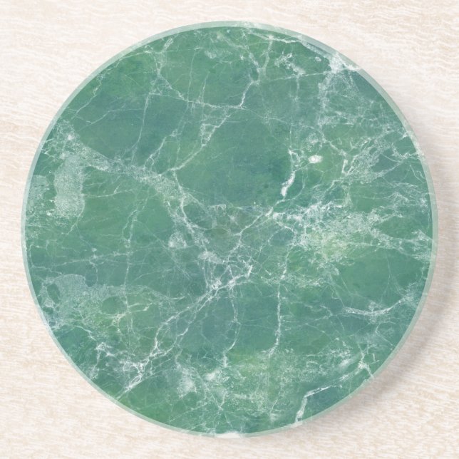 Green marble coaster (Front)