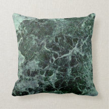 Green marble cushion