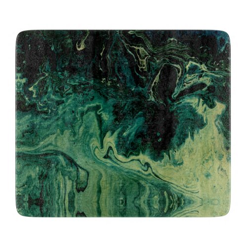 Green Marble Decor Nature Natural Stone  Acrylic Cutting Board