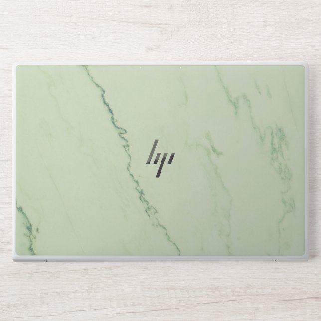 Green marble HP EliteBook 850 G5/G6, 755 G5/G6 HP Laptop Skin (Front)