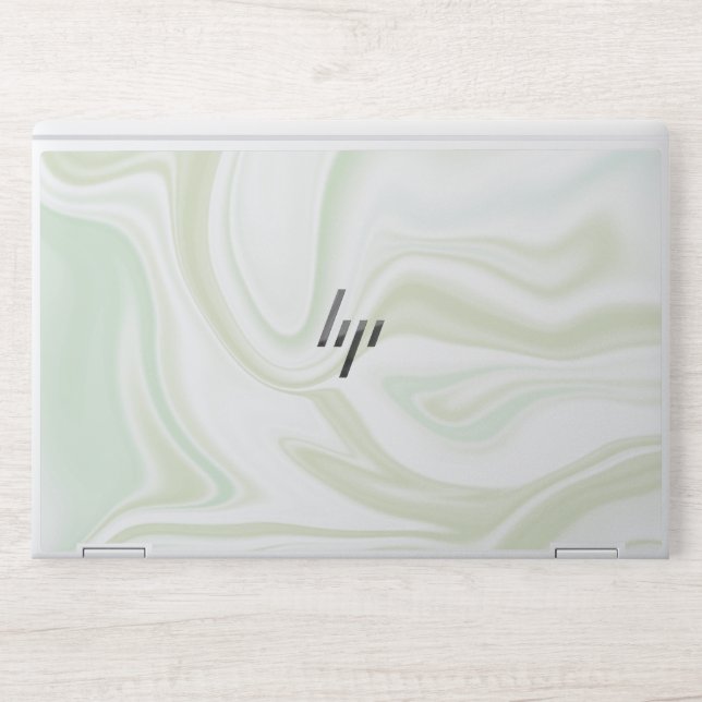 Green Marble HP EliteBook X360 1030 G2 HP Laptop Skin (Front)