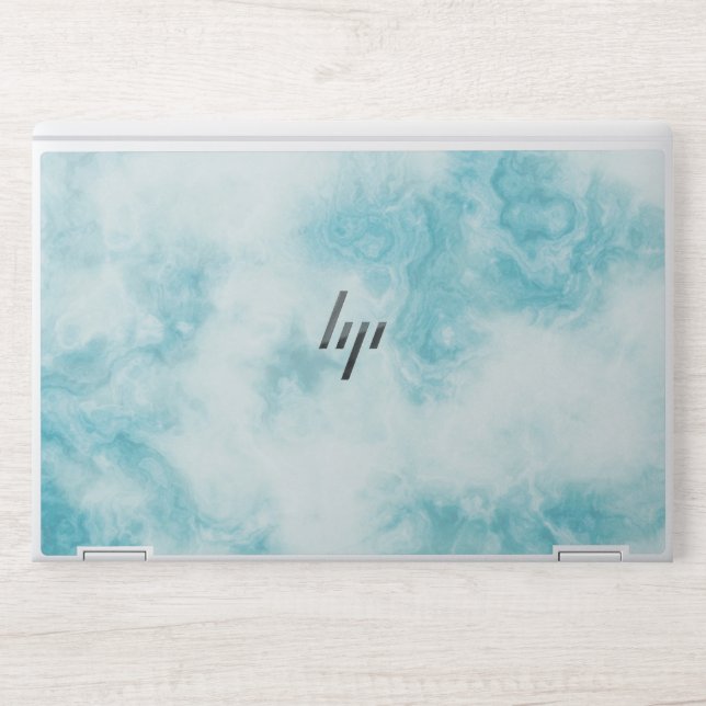 Green Marble HP EliteBook X360 1030 G2 HP Laptop Skin (Front)