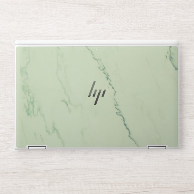 Green Marble HP EliteBook X360 1030 G3/G4 HP Laptop Skin (Front)