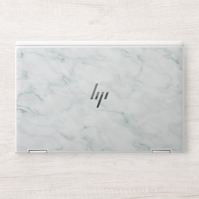Green Marble HP EliteBook X360 1030 G3/G4 Laptop Skin (Front)
