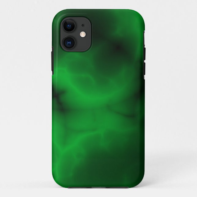 Green Marble iphone case (Back)
