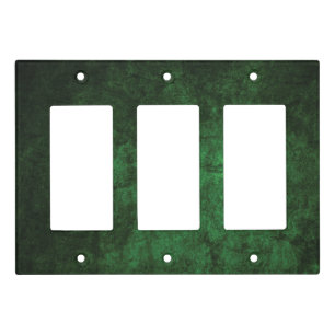 Green marble Light Switch Cover
