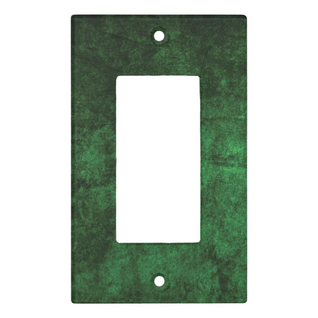 Green marble Light Switch Cover (Front)