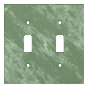 Green Marble Light Switch Cover