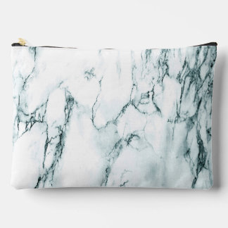 Green Marble Look Accessory Pouch