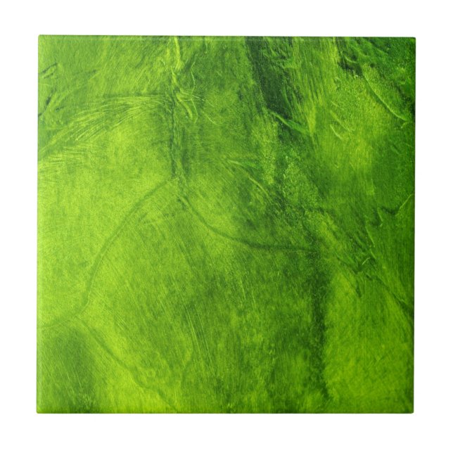 Green Marble Look Ceramic Tile (Front)