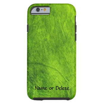 Green Marble Look Tough iPhone 6 Case