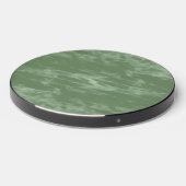 Green Marble Look Wireless Charger (Front 2)