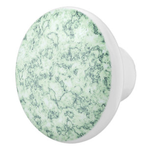 green marble marble abstract decor ceramic knob