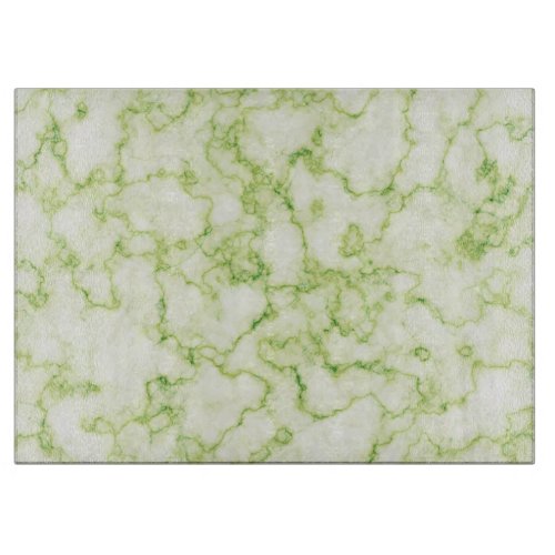 Green Marble Pattern Cutting Board