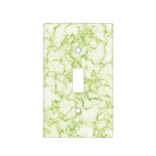 Green Marble Pattern Light Switch Cover