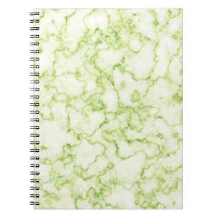 Green Marble Pattern Notebook
