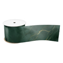 Green Marble Ribbons