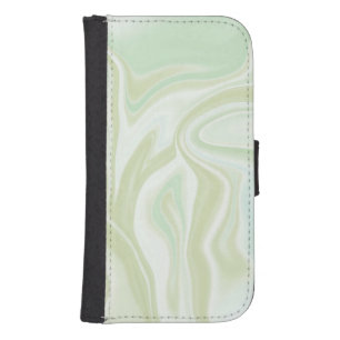 Green Marble  Samsung Galaxy S4 Wallet Case