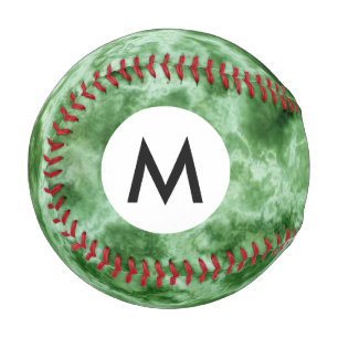 Green Marble Texture Baseball