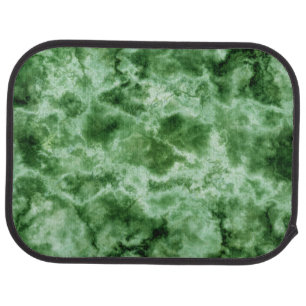Green Marble Texture Car Mat