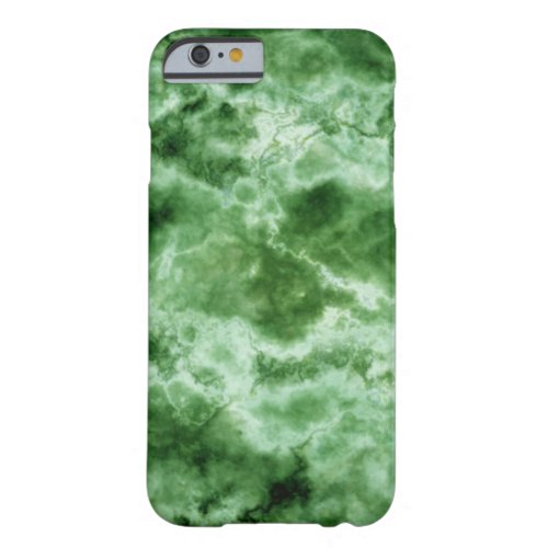 Green Marble Texture Barely There iPhone 6 Case