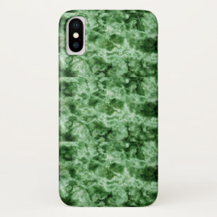 Green Marble Texture iPhone X Case