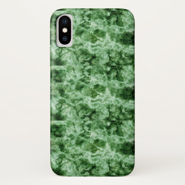 Green Marble Texture Case-Mate iPhone Case (Back)