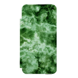 Green Marble Texture iPhone SE/5/5s Wallet Case